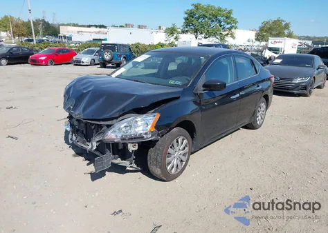 2013 Nissan Sentra Sv из США, поврежденный, VIN 3N1AB7AP8DL782448
